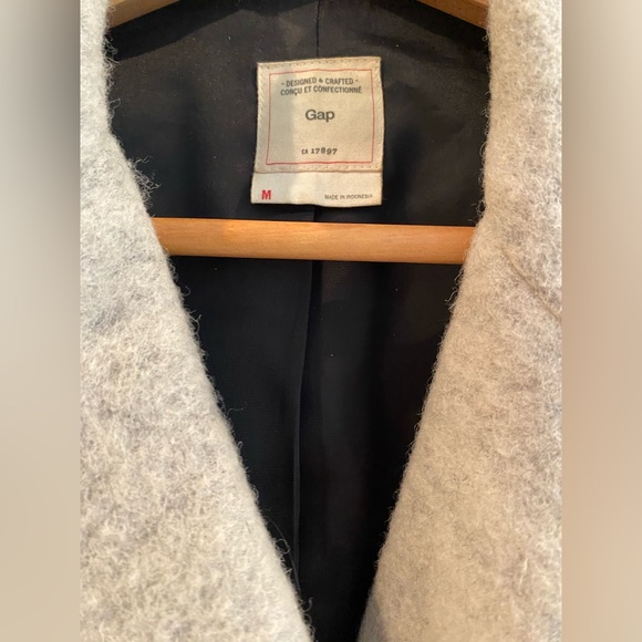 Gap wool ombré motorcycle jacket - Picture 2 of 5